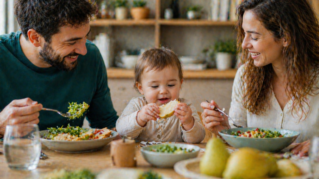 Integración familiar gracias a la guía baby led weaning principiantes