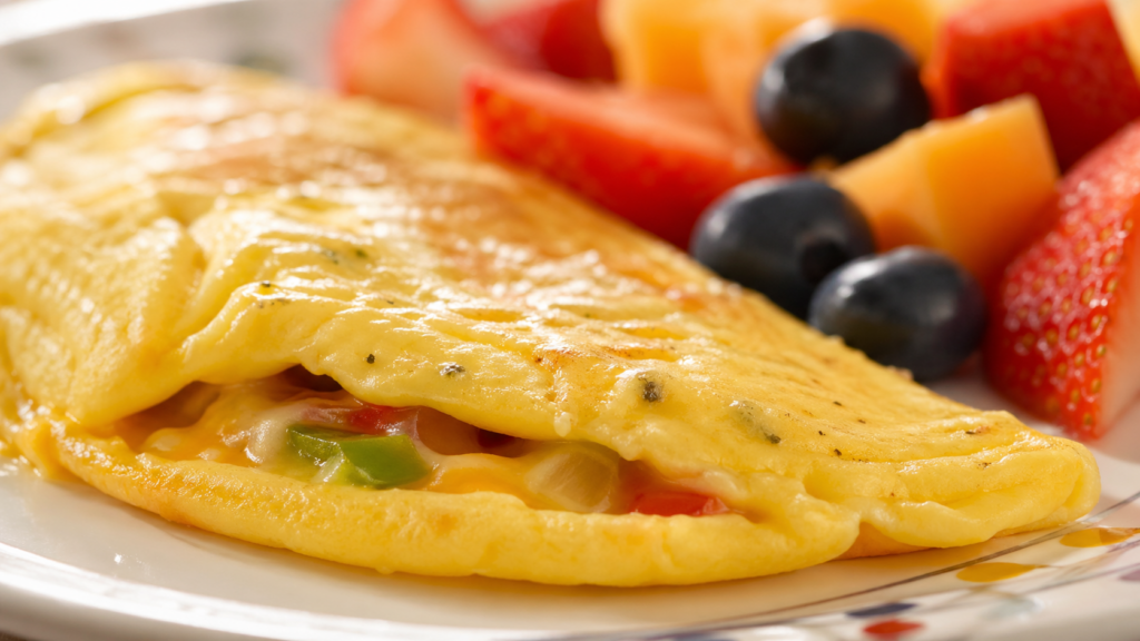 Tortilla de verduras como opción de cenas saludables rápidas para niños
